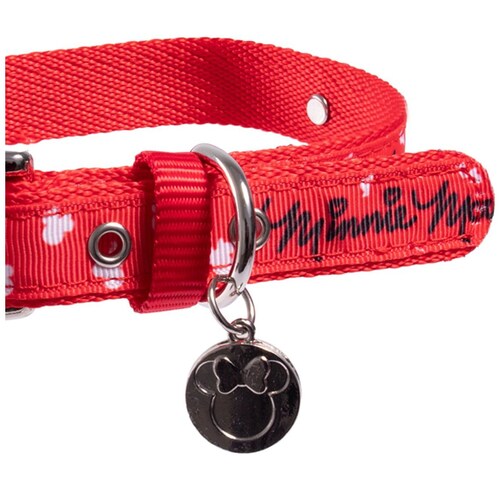 Collar para Perro Chico Unisex Disney Minnie D Ruz