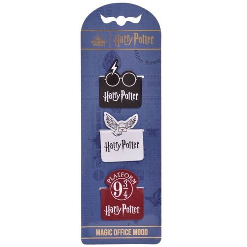 Paquete de 3 Separadores Magnéticos de Harry Potter