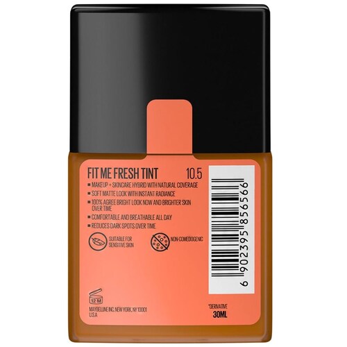 Tinta de Maquillaje Fit Me Fresh Tint Spf50 5.6 As X