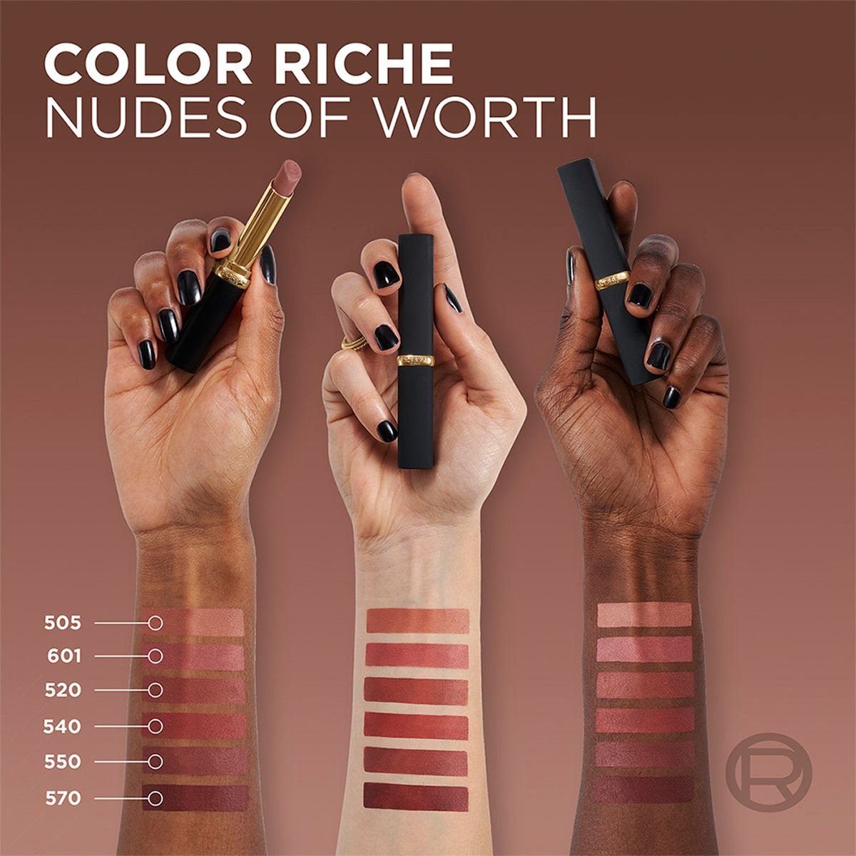 L’Oréal Paris Labial Color Riche Intense Volume Matte 570 Worth It Intense image number 3
