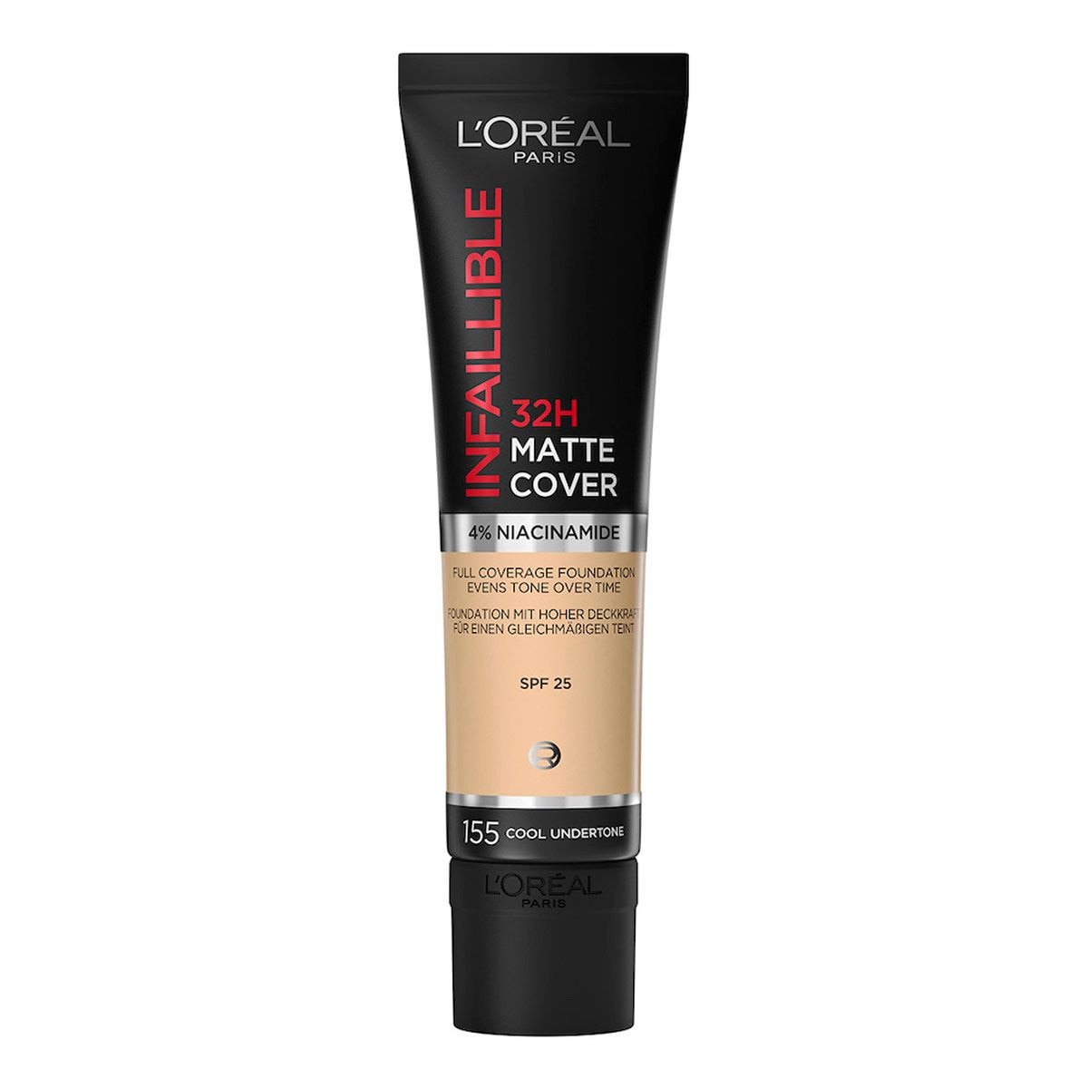L'Oréal Paris Base de Maquillaje Infallible 32H Matte Cover 25 Ivoir image number 0