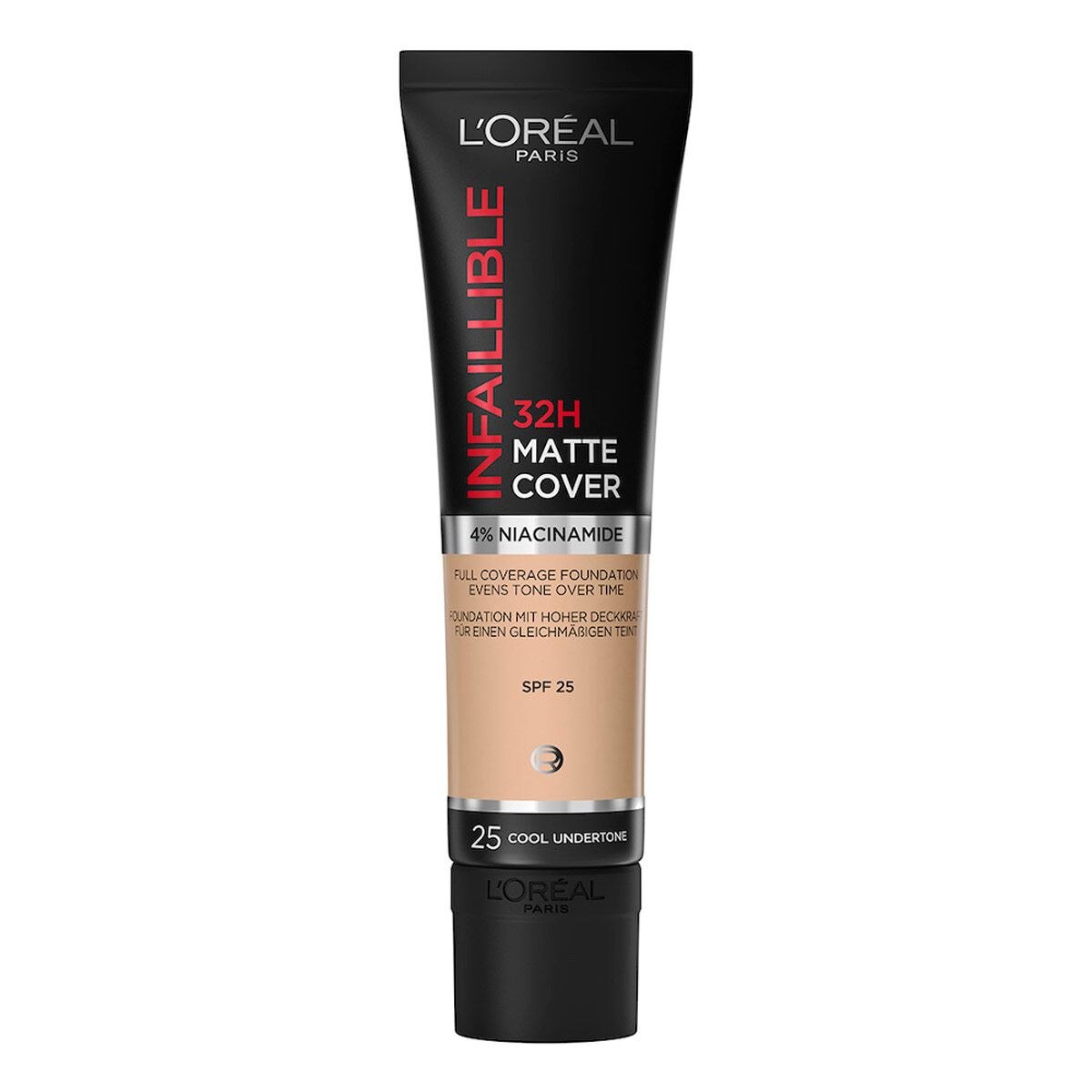 L'Oréal Paris Base de Maquillaje Infallible 32H Matte Cover 25 Ivoir image number 3
