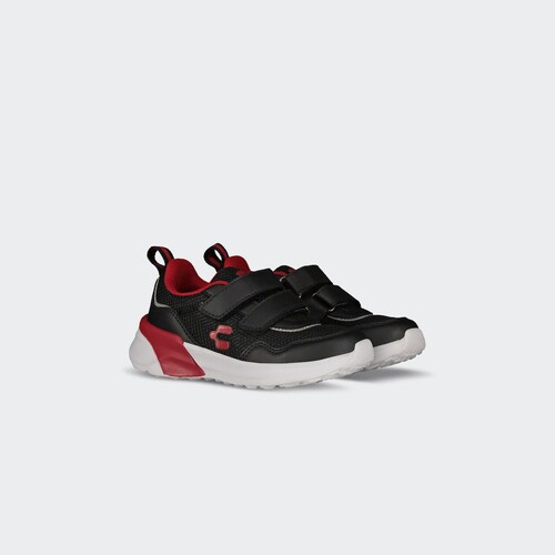 Tenis Charly Doble Velcro 15-21 Negro