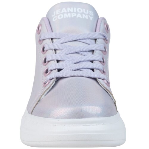 Tenis Jeanious con Agujeta 18-21 Rosa