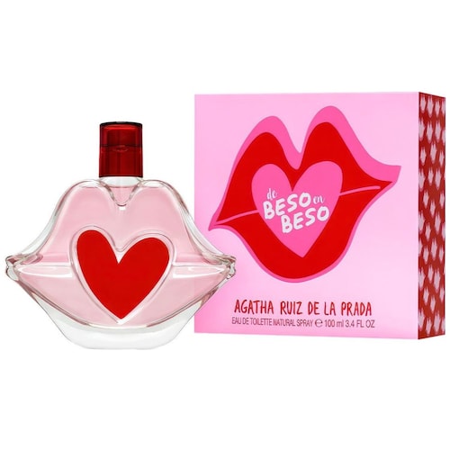 Eau de Toilette Agatha Ruiz de la Prada de Beso en Beso 100 Ml para Mujer