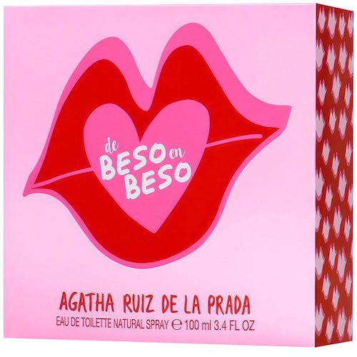 Eau de Toilette Agatha Ruiz de la Prada de Beso en Beso 100 Ml para Mujer