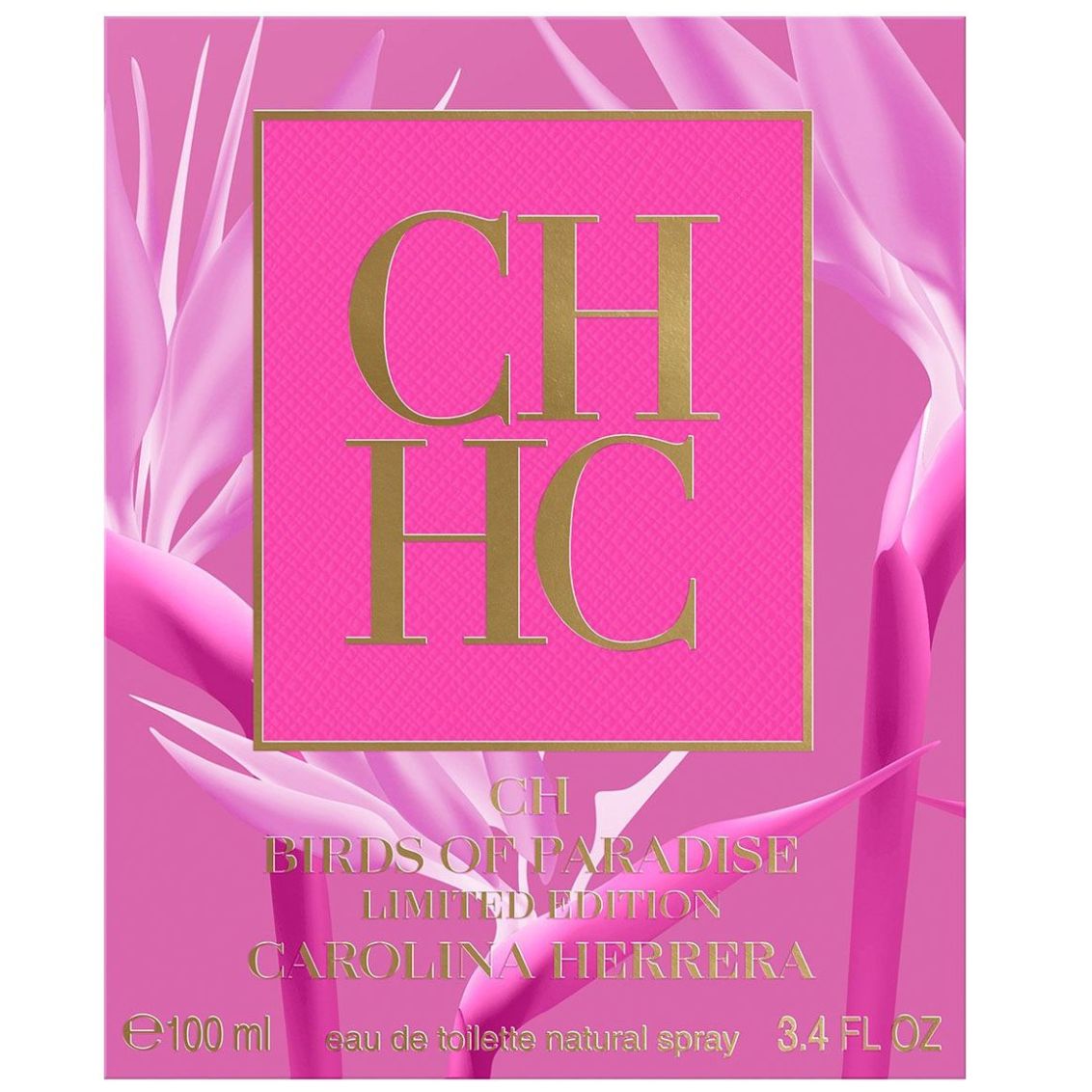 Carolina Herrera CH Birds Of Paradise Eau De Parfum Für Damen – 100 Ml, Blumig-fruchtiger Duft