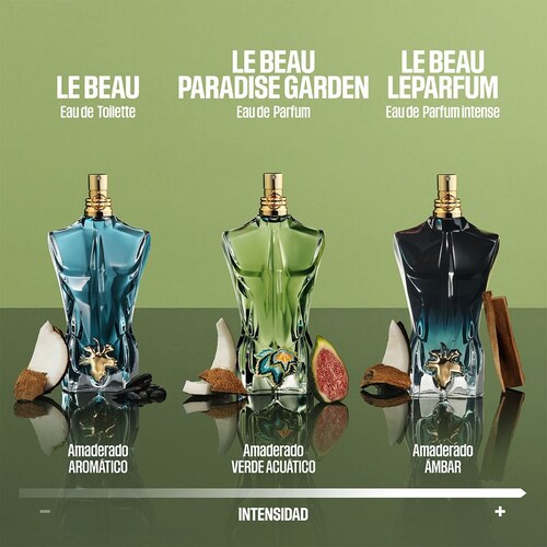 Eau de Parfum Jean Paul Gaultier Le Beau Dise Garden 125 Ml para Hombre