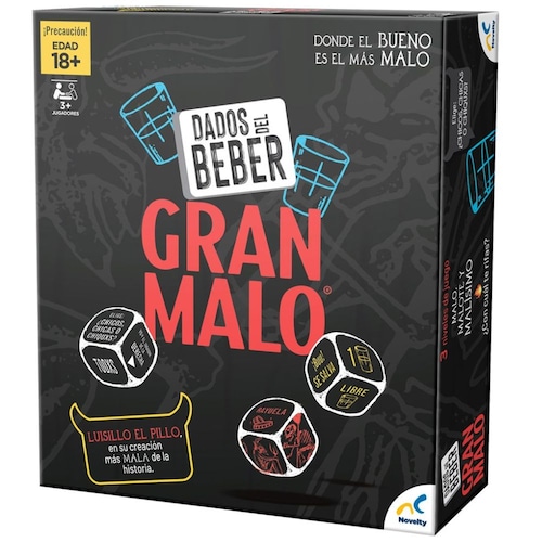 Juego de Mesa Dados Del Beber Gran Malo Novelty