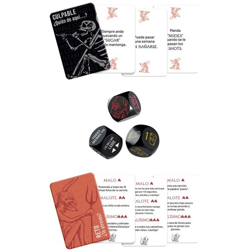 Juego de Mesa Dados Del Beber Gran Malo Novelty
