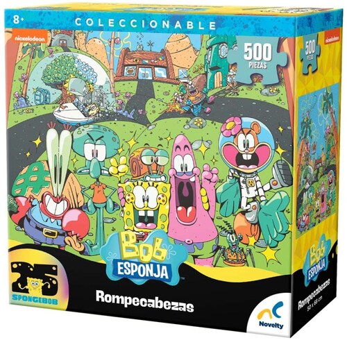 Rompecabezas Coleccionable Bob Esponja a 500 Pzs