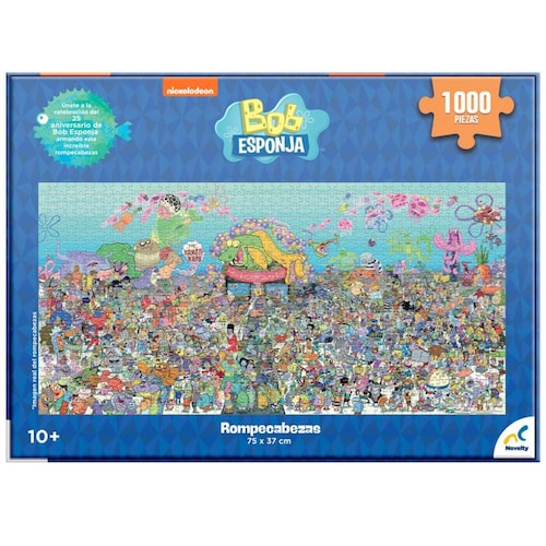 Rompecabezas Coleccionable Premium Bob Esponja 1000 Pzs