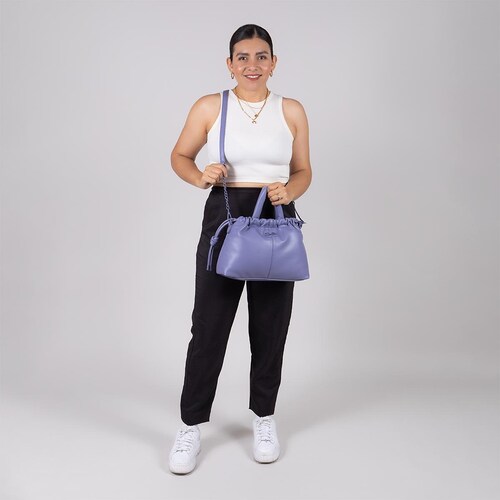 Bolso Satchel Morado Barbie By Gorett para Mujer