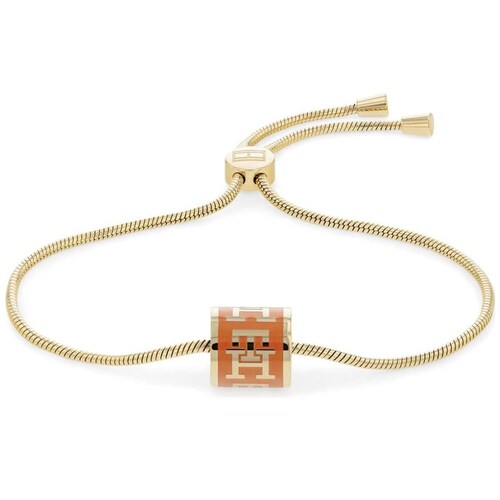 Pulsera Acero Inoxidable Dorado Tommy Hilfiger para Mujer