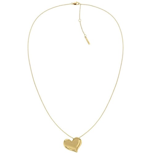 Collar Acero Inoxidable Dorado Calvin Klein para Mujer