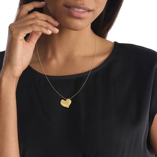 Collar Acero Inoxidable Dorado Calvin Klein para Mujer