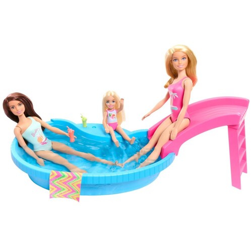 Alberca Glam con Muñeca Barbie