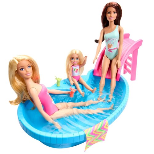 Alberca Glam con Muñeca Barbie