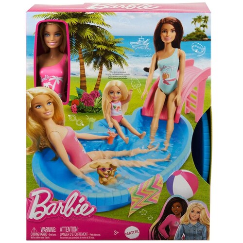 Alberca Glam con Muñeca Barbie