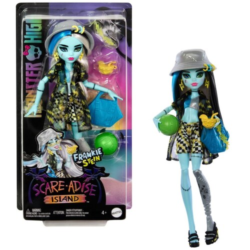 Muñeca Monster High Isla Del Terror Frankie