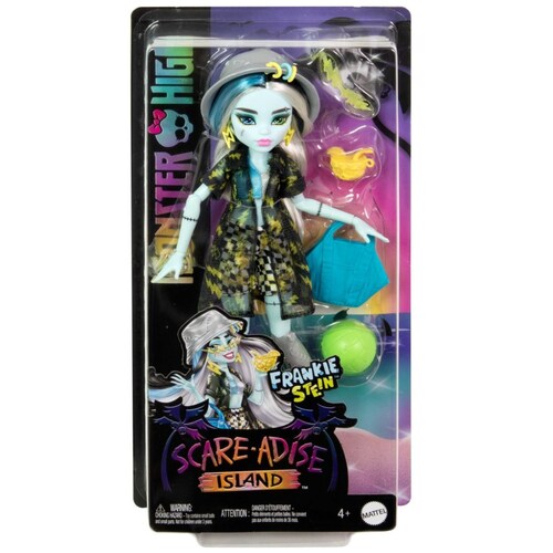 Muñeca Monster High Isla Del Terror Frankie