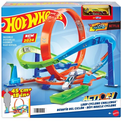 Pista de Juguete Desafío Extremo Hot Wheels Action
