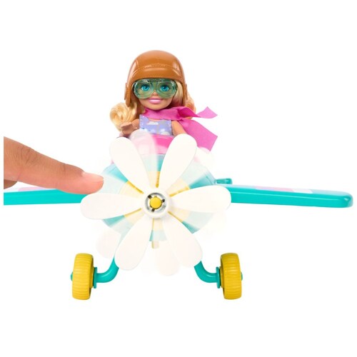 Barbie Set de Juego Chelsea Piloto de Avión