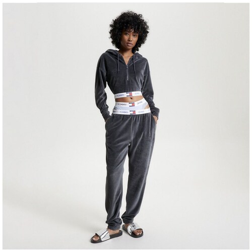 Sandalia Slide Plata Tommy Hilfiger para Mujer