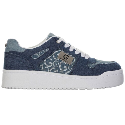 Tenis Flat G By Guess Textil Monogram  para Mujer