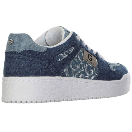 Tenis Flat G By Guess Textil Monogram  para Mujer