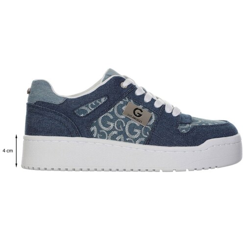Tenis Flat G By Guess Textil Monogram  para Mujer