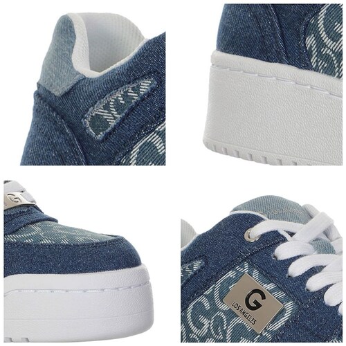 Tenis Flat G By Guess Textil Monogram  para Mujer