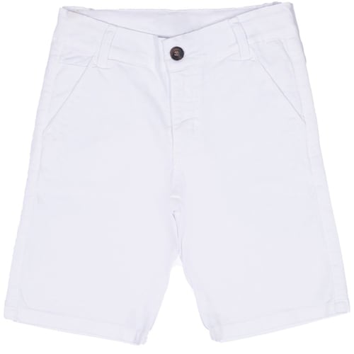 Bermuda para Niño Color Liso con Botón Milon