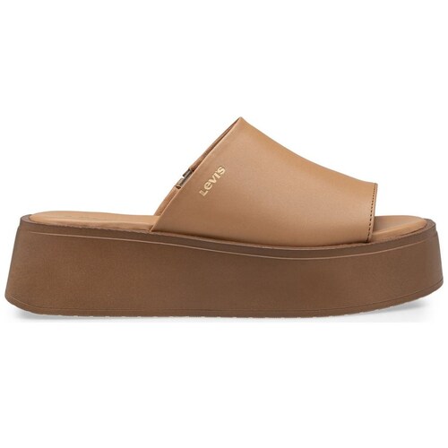 Sandalia Casual con Plataforma Café Levis Z para Mujer