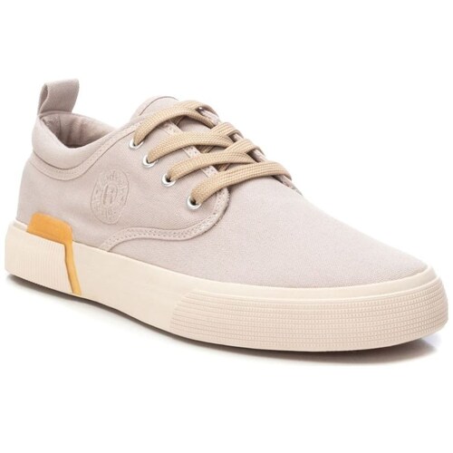 Tenis Textil para Hombre, Color Beige Xti
