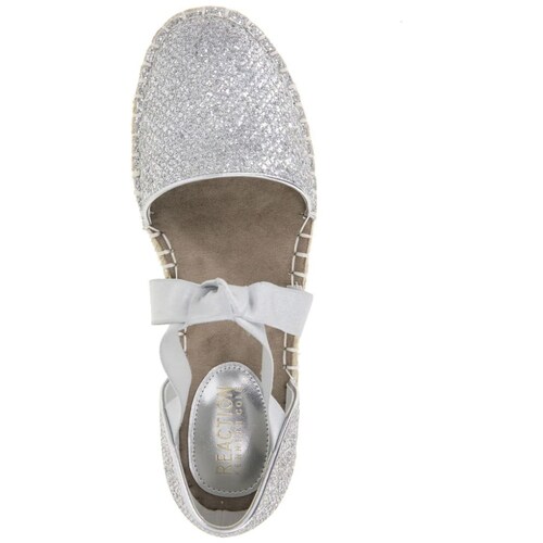 Alpargata Flat con Brilllos Plata Kenneth Cole para Mujer