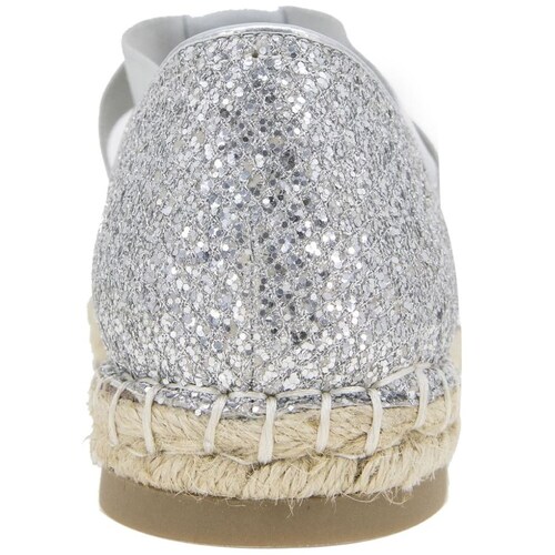 Alpargata Flat con Brilllos Plata Kenneth Cole para Mujer