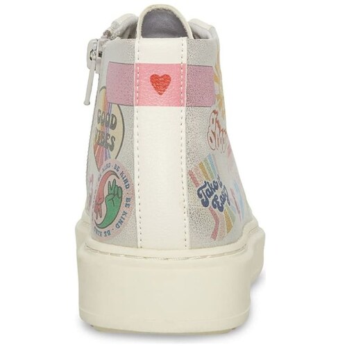 Tenis Bota Figuras Blanco Steve Madden para Niña