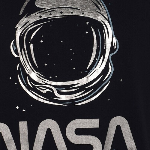 Playera Casco Nasa para Hombre Plus