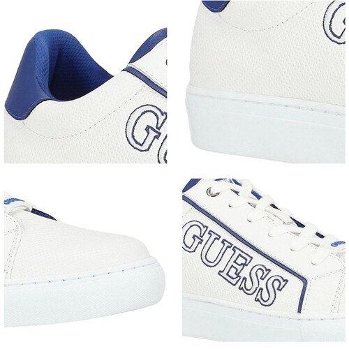 Tenis para Hombre, Color Blanco Guess