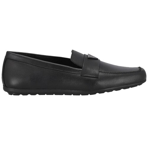 Mocasín en Piel para Hombre, Color Negro Guess