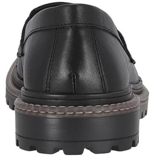 Guess Mocasines De Piel Ilary Negro - Tienda Esdemarca Calzado, Moda Y