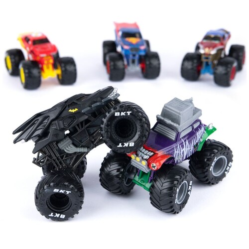 5 Camiones Liga de la Justicia 1:64 Monster Jam