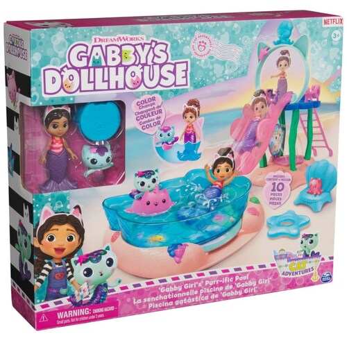 Piscina Gatastica Gabby’S Dollhouse