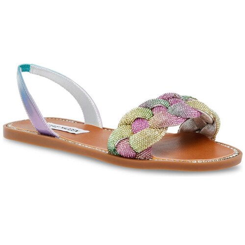 Sandalia Tira Trenzada Multicolor Steve Madden