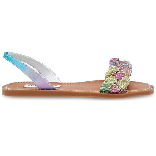 Sandalia Tira Trenzada Multicolor Steve Madden