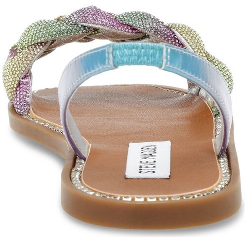 Sandalia Tira Trenzada Multicolor Steve Madden
