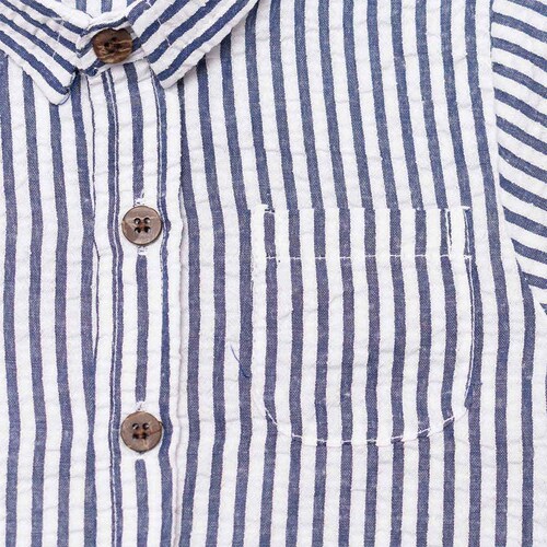 Conjunto para Bebé 3 Piezas Camisa Manga Corta Pañalero y Pantalón Being 2 Nice