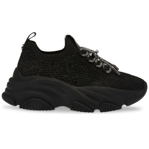 Tenis Casual con Brillos Negro Steve Madden