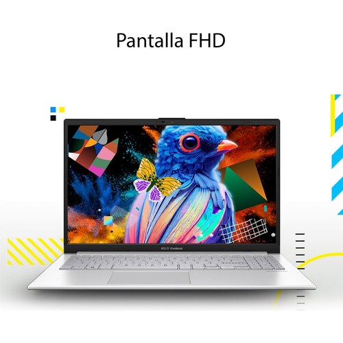 Laptop Asus Vivobook E1504Ga-Nj163W Ci3-N305 8 Ram 512Ssd+Mochila y Mouse